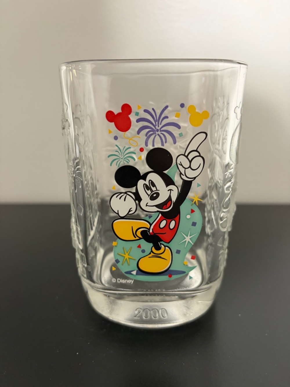 Disney Mickey Mouse Celebration Glass